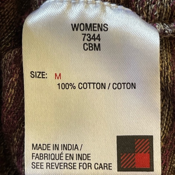 Woolrich Women’s Pullover Half Zip Boho Top Size Medium - Picture 12 of 12